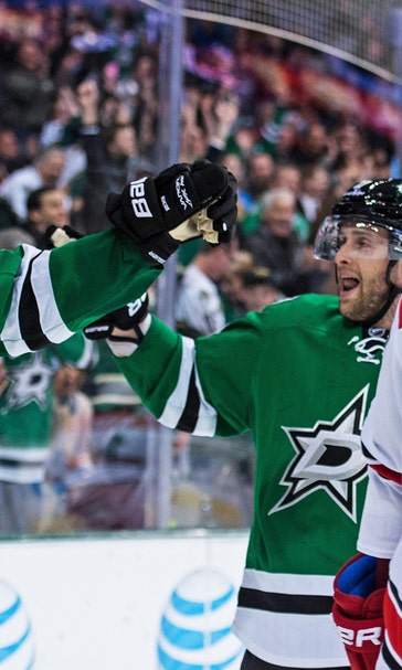 Benn's 3-point night paces Stars to win over Hurricanes